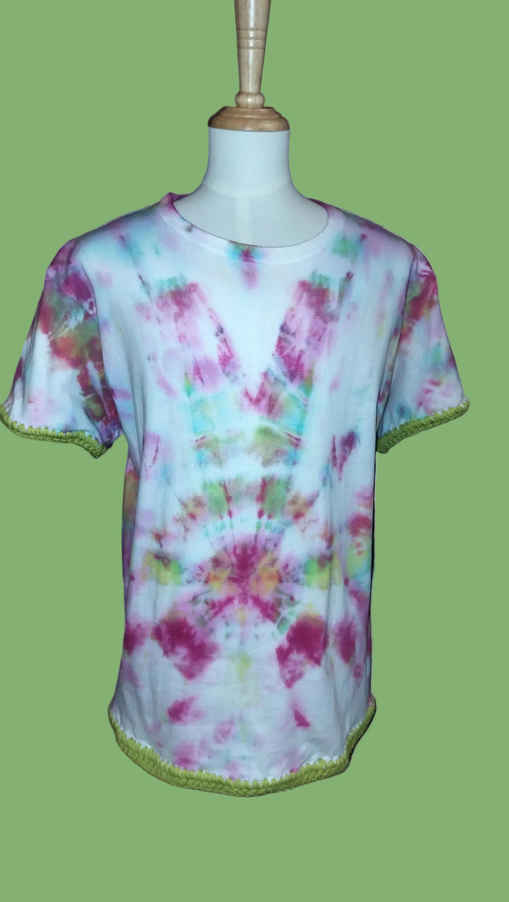 Fern & Feather Tie-dye Tee
