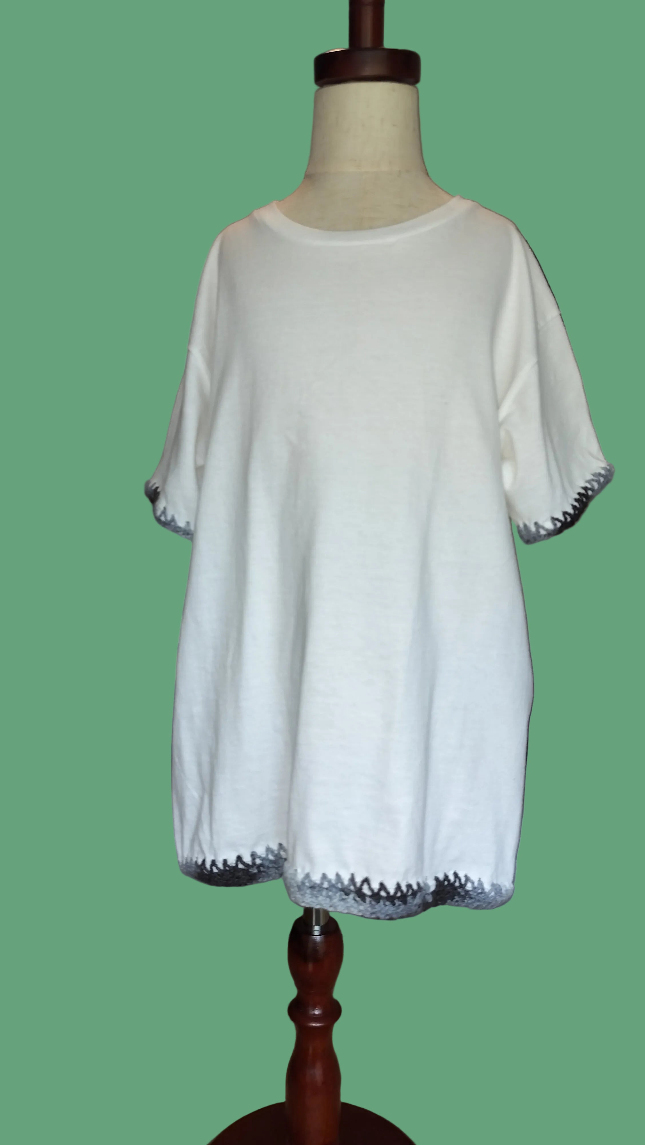 Bramble & Birch White Tee