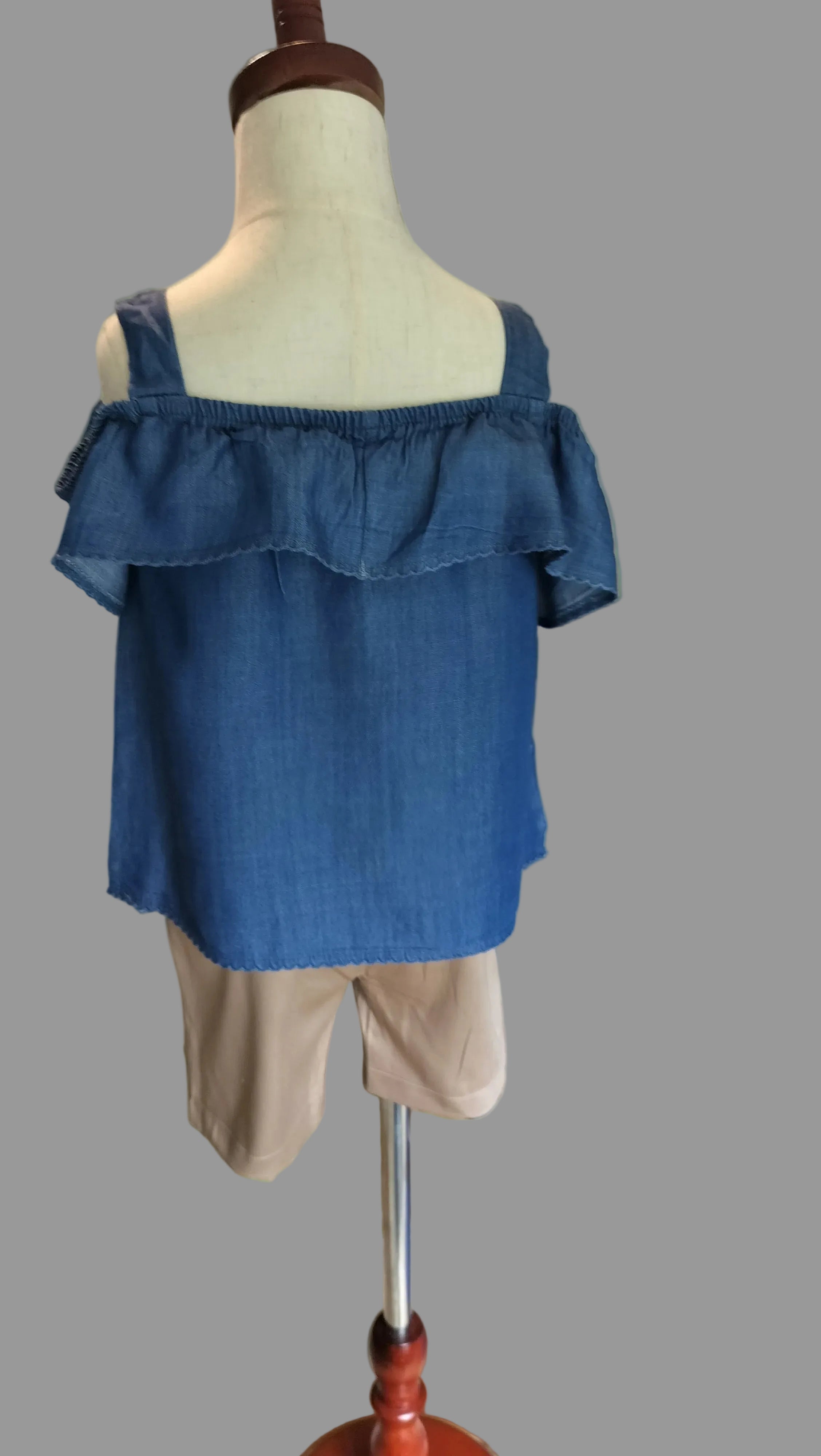 Meadow Muse Chambray & Clover Set - Navy
