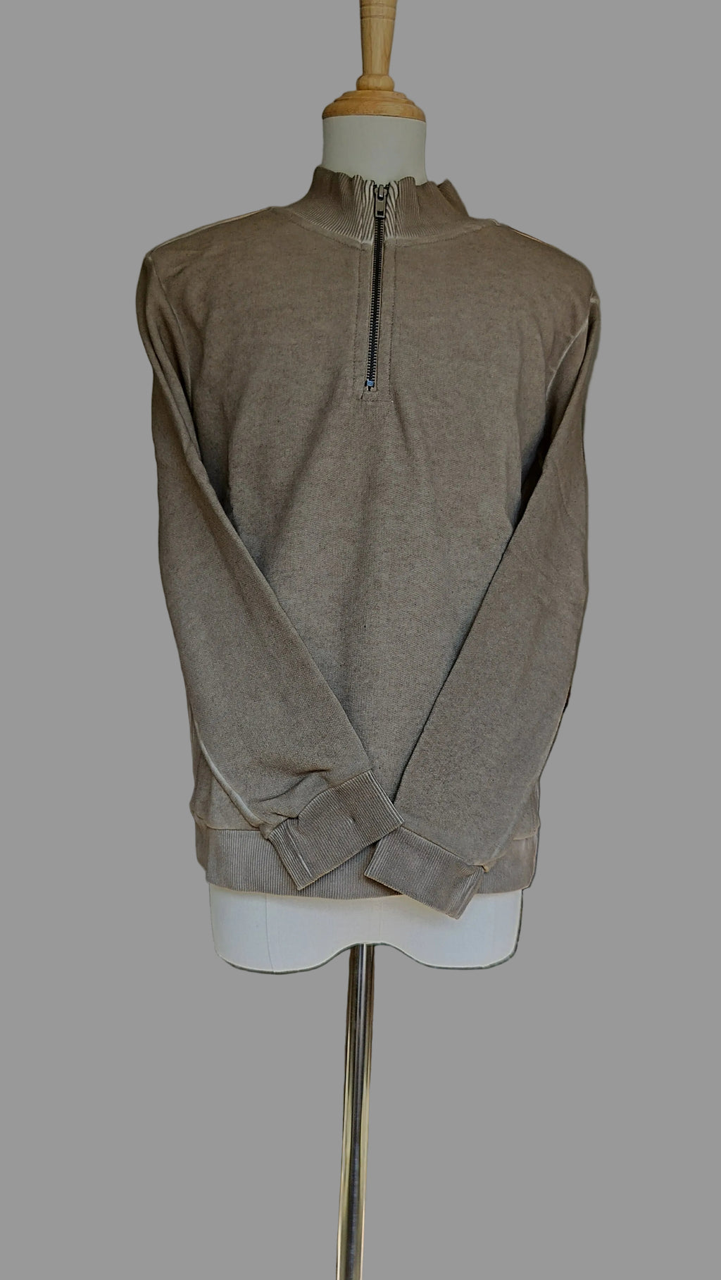 The "Trail Tracker" Half-Zip Pullover - Coriander