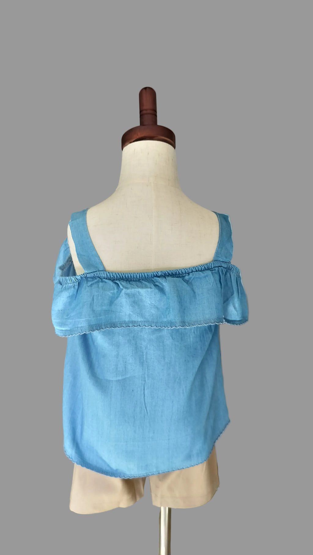 Meadow Muse Chambray & Clover Set - Light blue