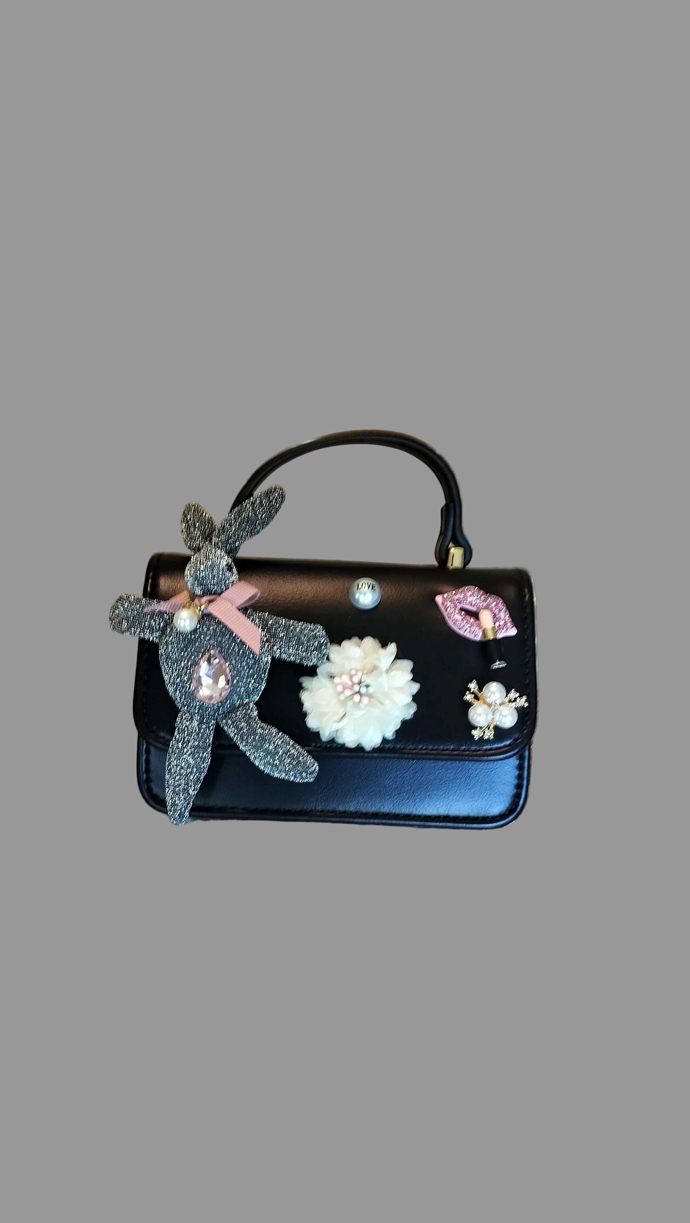 The Midnight Meadow Bunny Purse